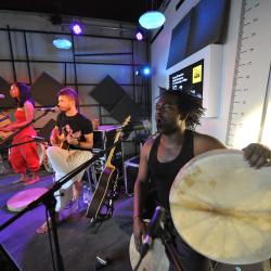 Patyatann - Mauritius group, 4-part vocals and traditional instruments.