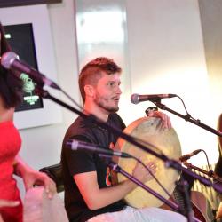 Patyatann - Mauritius group, 4-part vocals and traditional instruments.